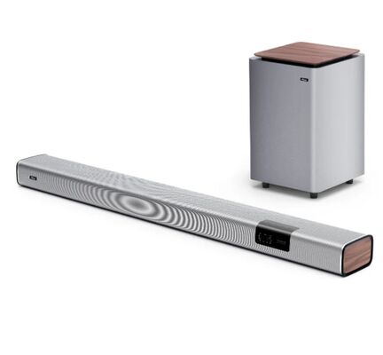 quality 2.1 Channel Home Theater Soundbar With Wireless Subwoofer Support USB BT For TV Room Speaker System factory
