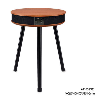 quality Steady Smart Bluetooth Audio Speaker round Wireless Rechargeable Battery Coffee Table for Home Theatre factory