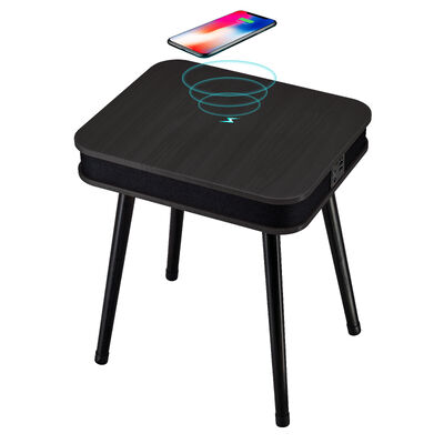 Good price Smart rectangle Coffee Table Speaker Wireless Charger Several European Speakers square round side online