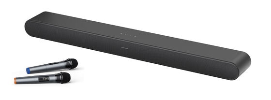 Qualität Intelligente integrierte 2.1CH Karaoke-Soundbar mit kabellosem Mikrofon, 6-Band-EQ, 100W Hochleistungs-TV-Lautsprecher, unterstützt HDMI ARC OPT usine
