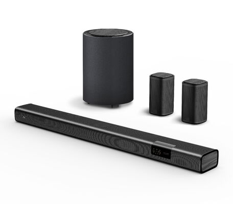 quality New 4.1 channel Soundbar with 100W wireless subwoofer film surround audio OEM Projects Welcome Home Theater Sound System factory